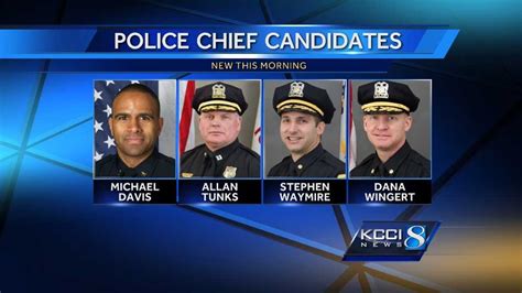 Des Moines police chief candidates tour city