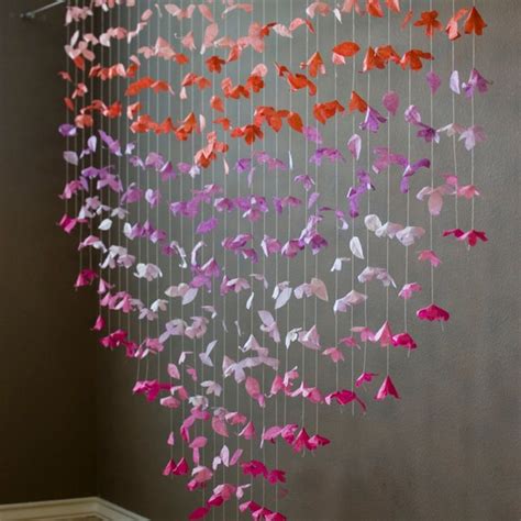 Paper Flower Garland - Etsy