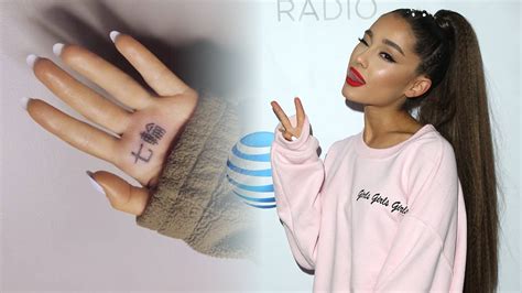 Ariana Grande Hand Tattoo 7 Rings - Best Tattoo Ideas