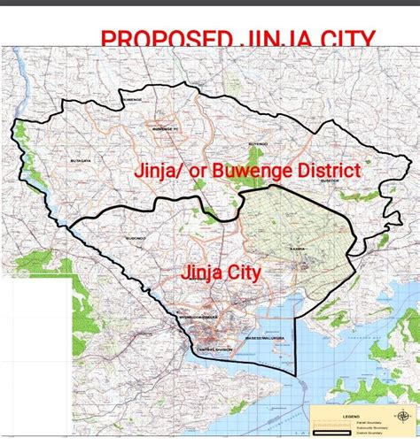 Jinja City - New Jinja City's final boundaries set. Come...