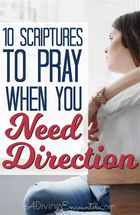 Prayer for god s direction using scripture for guidance – Artofit