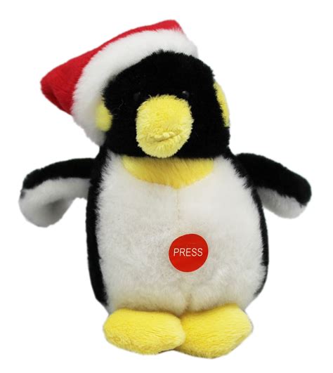 Soft Spots Holiday Pal Noise Making Plush Toy: Penguin - By Ganz - Walmart.com