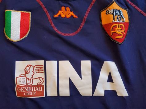 Rare Jersey Totti AS Roma Italia Vintage | YFS - Your Football Shirt