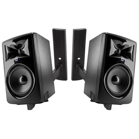 Classroom AV Powered Speaker Package with JBL 308PMKII 8" Monitors and ...