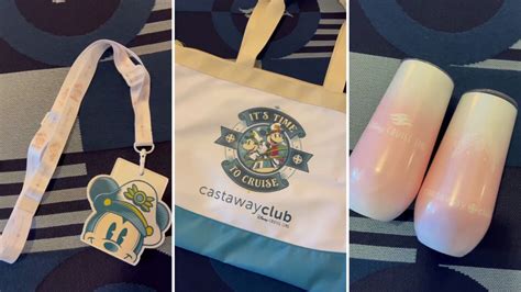 New Disney Cruise Line Silver Anniversary at Sea Castaway Club Lanyards and Gifts, Including New ...