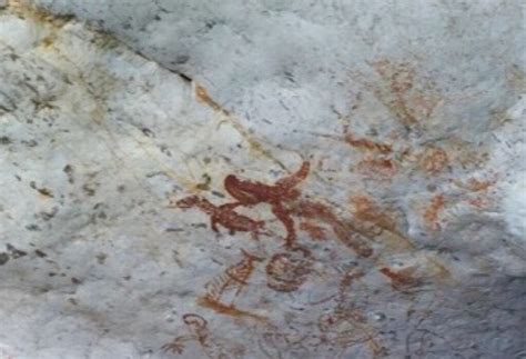 Neolithic cave paintings? – Salty tales from Bali Hai on Sunday