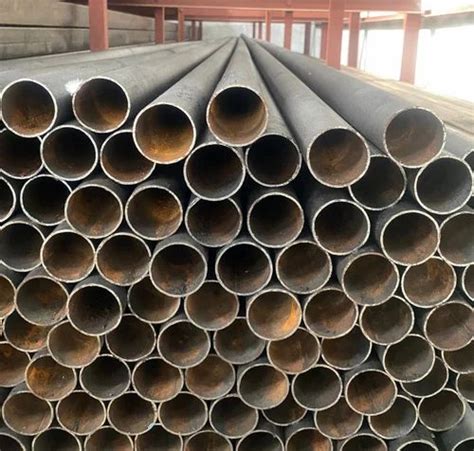 Galvanized Mild Steel Round Pipe, Material Grade: EN8 at Rs 50/kg in Barabanki