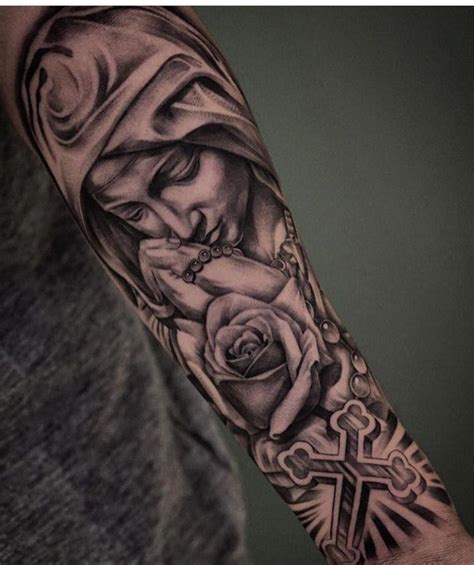 17+ Awesome Religious tattoo sleeve drawings image ideas