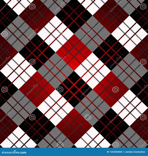 Red And Black Twill Buffalo Plaid Background Stock Image | CartoonDealer.com #165869515