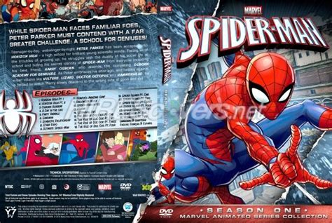 Marvel Animated: Spider-Man: Season 1 (2017 - DVD) Custom DVD Cover | Marvel animation, Dvd ...