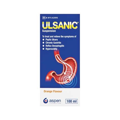 Ulsanic Suspension 100ml – SHELLY BEACH PHARMACY