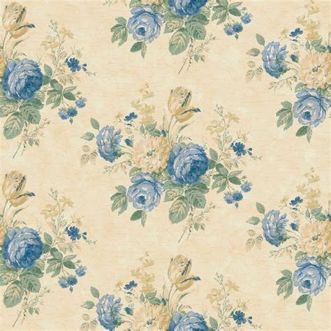 Blue Floral Victorian Wallpapers on WallpaperDog