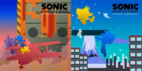 Sonic Before and After the Sequel Album Art by BlueSuperSonic on DeviantArt