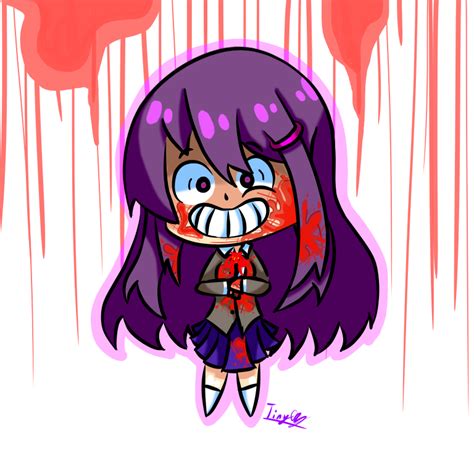 Chibi Yuri Sketch (DDLC) TinyCY - Illustrations ART street