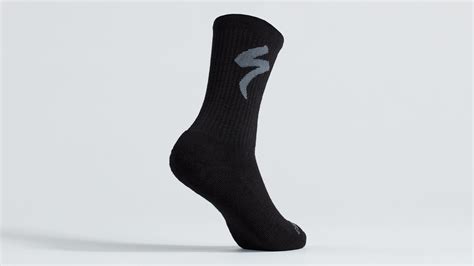 Merino Midweight Tall Logo Socks | Specialized.com