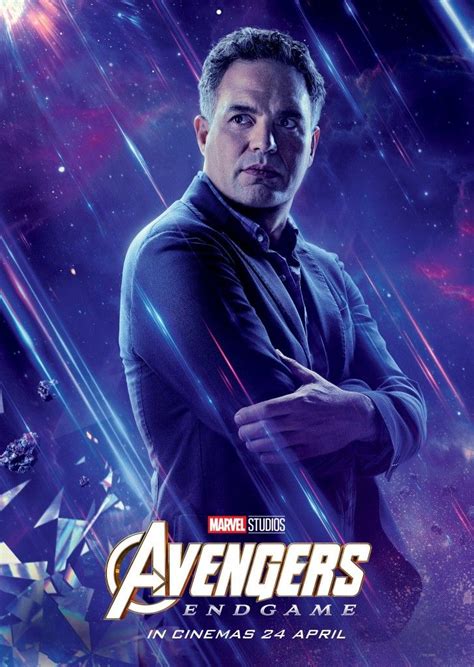 The Hulk (Bruce Banner) Endgame Character Poster | Marvel studios, Avengers poster, Avengers