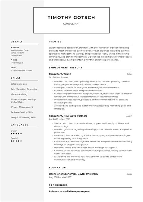 It Consultant Resume Valvet / It Consultant Resume Samples Velvet Jobs - godspeedec