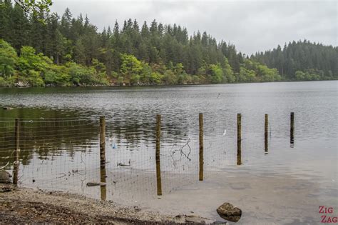 Road B829 (Trossachs, Scotland) - Lochs Arklet, Chon and Ard