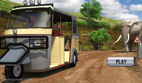 Tuk Tuk Driving Simulator - Play Online on SilverGames 🕹️