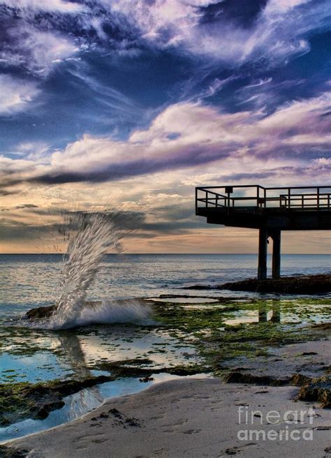 Sunset At Perth's North Beach by Kym Clarke