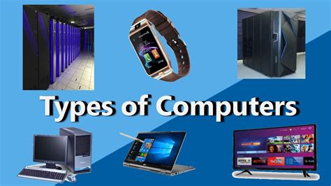 Types of Computers | Super | Mainframe | Mini | Micro computers |Uses - YouTube