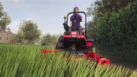 Lawn Mowing Simulator - PlayStation Launch Trailer - IGN