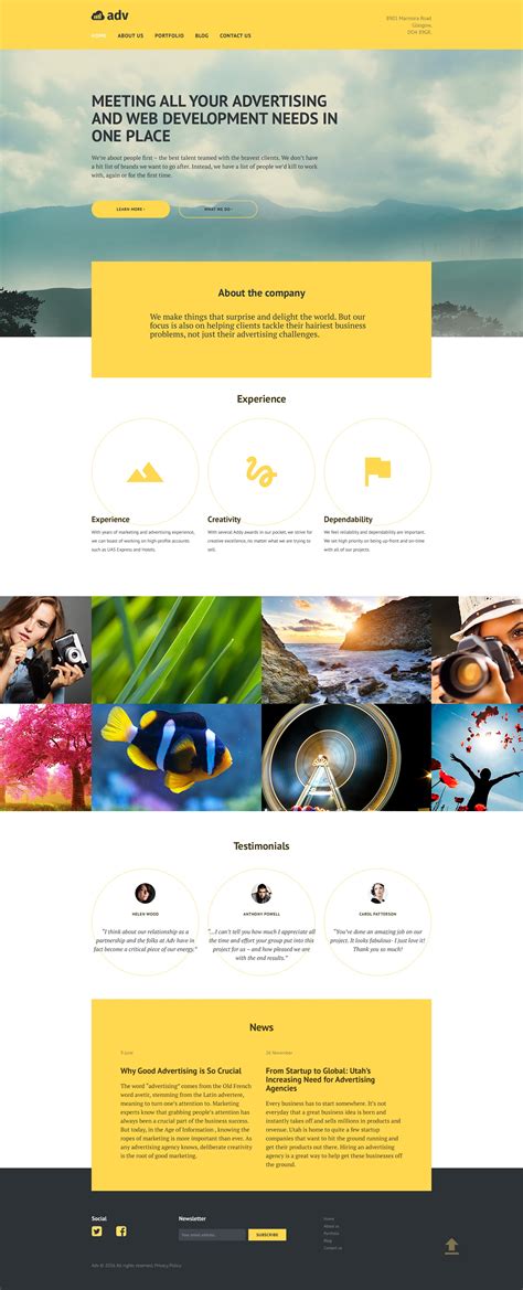 Wordpress Templates For Business Wordpress Theme Business Website Templates Template Employment ...