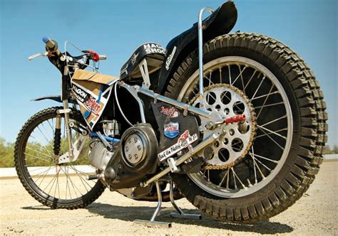 Motocross Action Magazine THE MXA WRECKING CREW RIDES A 75-HP JAWA 500 SPEEDWAY BIKE