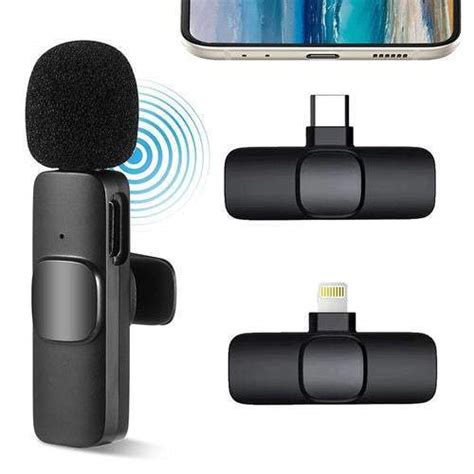 Wireless Lavalier Microphone for iPhone, Android – Chyhua