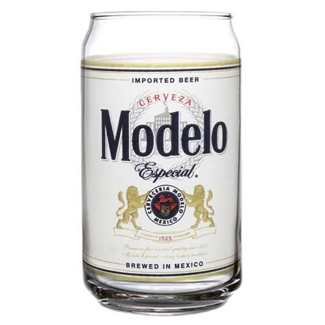 Modelo Especial Beer Can Pint Glass - Walmart.com