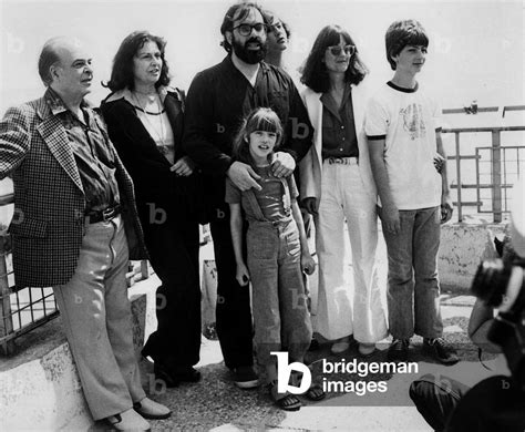Director Francis Ford Coppola With his Family (With Daughter Sofia) at Cannes Film Festival 1979 ...