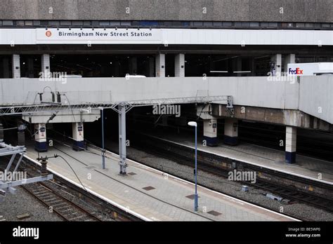 The old Birmingham New Street railway station, prior to redevelopment ...