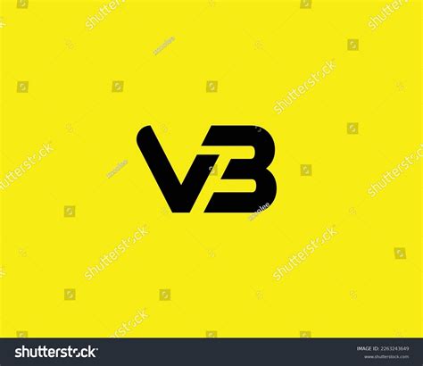 Vb Logo Design Vector Template Stock Vector (Royalty Free) 2263243649 | Shutterstock