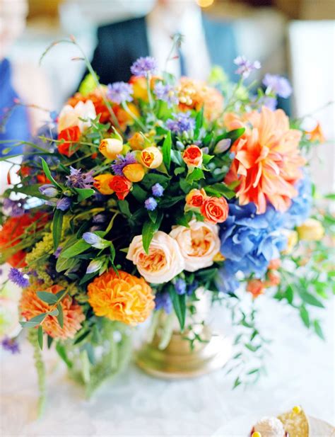 Colorful Russian Wedding | Beautiful flower arrangements, Flower arrangements, Fresh flowers ...