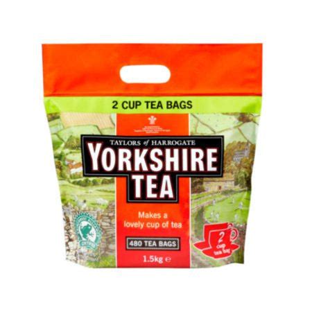 Yorkshire Tea Tea Bags (480) – DiscountCoffee