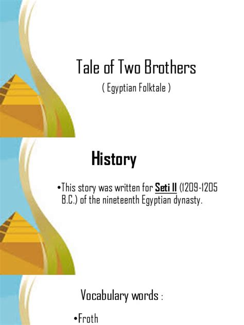 Tale of Two Brothers | PDF | Ancient Egypt | Mythology