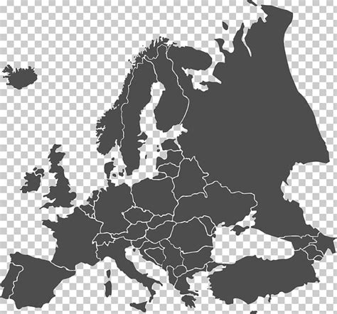 European Union World Map Graphics PNG, Clipart, Black, Black And White, Blank Map, Europa ...