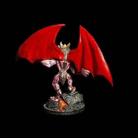 Nabassu Demon Miniature Painted DnD Mini Dungeons and Dragons Pathfinder D&D | eBay