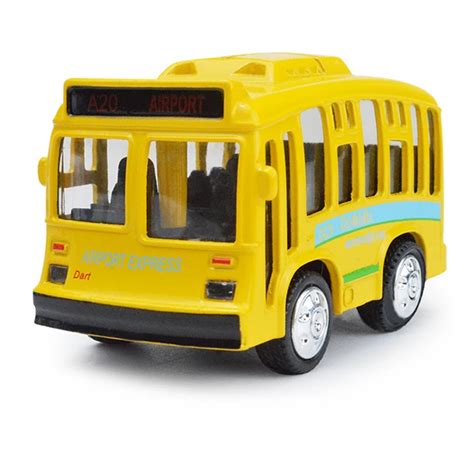 Simulation Metal Plastic School Bus school bus alloy car Child toy car ...