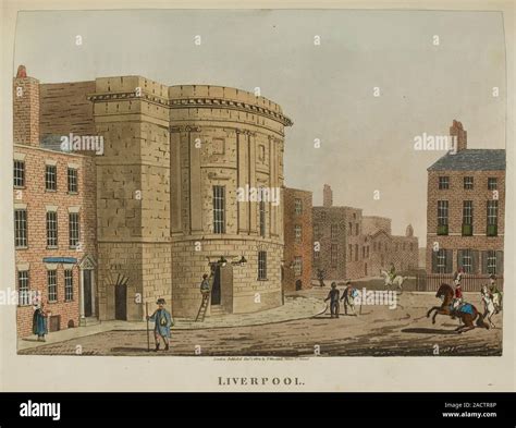 Liverpool theatre, Image from The Theatric Tourist; being a genuine collection of views, with ...