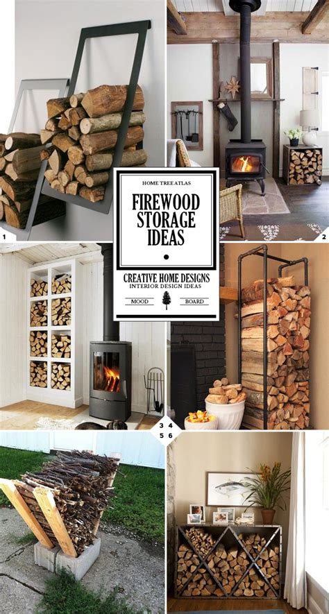 A Crackling Fire: Indoor Firewood Storage Ideas | Home Tree Atlas