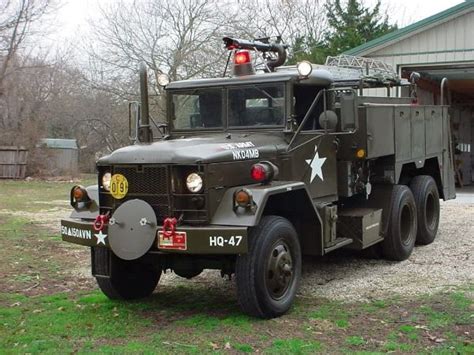 military fire trucks | While not of WW2 vintage this is truly a beautiful truck. Rescue Vehicles ...