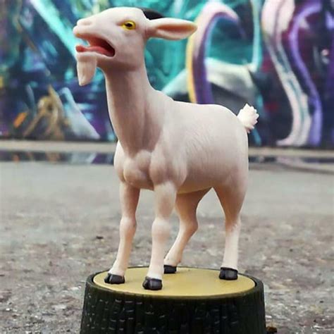 The Screaming Goat Mini Book + Figure