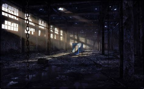 Abandoned Warehouse - Wallpaper