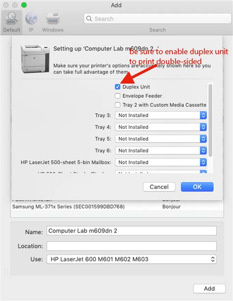 How To Enable Duplex Printing