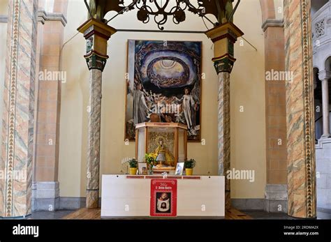 Vienna, Austria. July 19, 2023. Parish Church of St. Francis of Assisi. Our Lady of Penafrancia ...