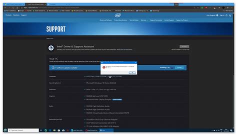 Intel® Driver & Support Assistant CANT Update need a hand - Windows 10 ...