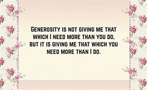 Generosity Quotes | Text & Image Quotes | QuoteReel