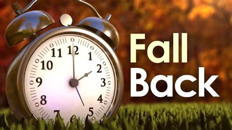 Daylight Savings Time Ends This Sunday - Fall Back One Hour! - Hometown TV12 Brockville