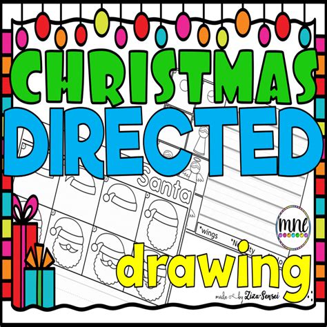 Christmas Directed Drawing Step by Step Pack | Made By Teachers